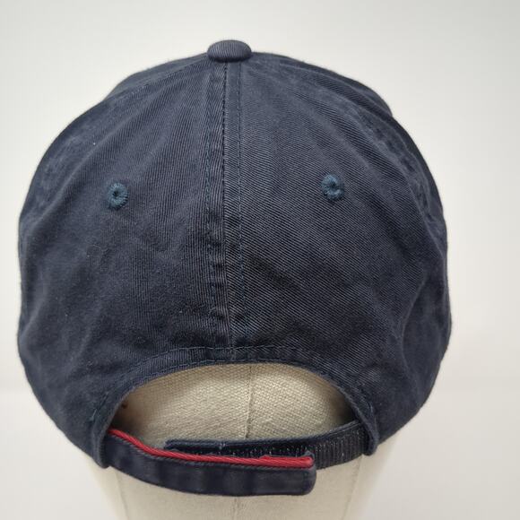 Parametrix Strapback Baseball Cap Blue One Size Adjustable Cotton Port Authority - Picture 6 of 9